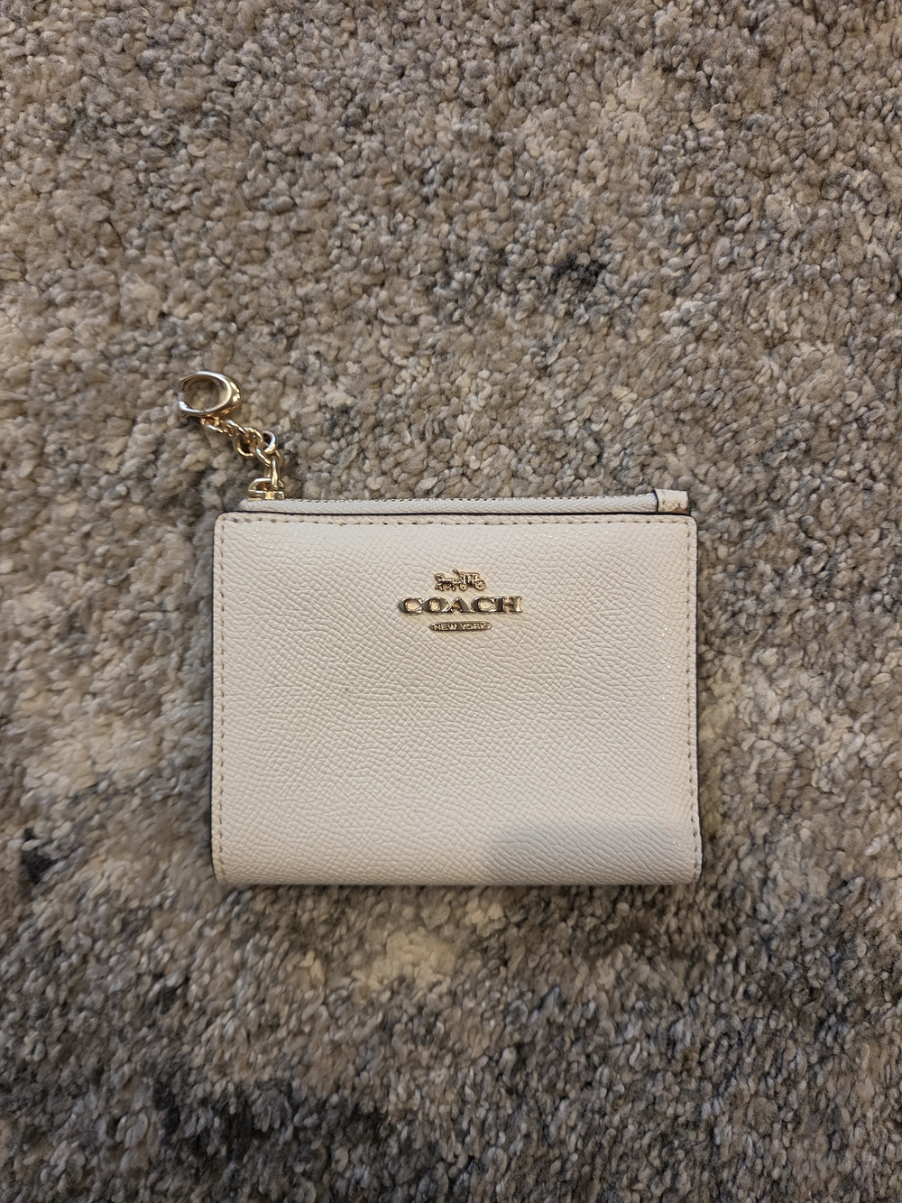 COACH - Gold and Cream Wallet (authentic)